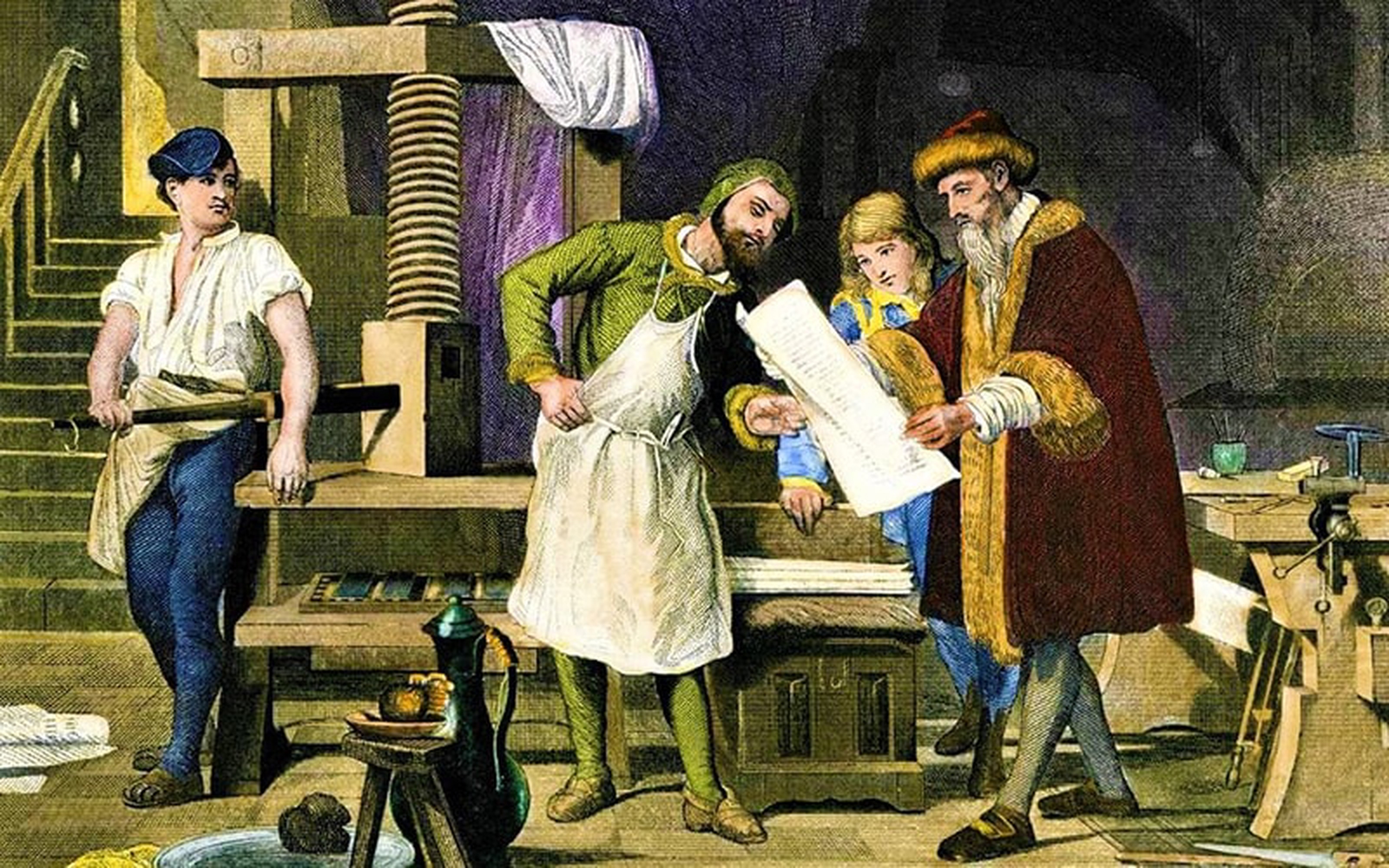 Gutenberg’in Matbaa’nın Keşfi